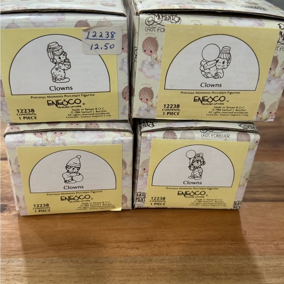 Precious Moments Clowns 12238 1984 - Picture 12 of 12